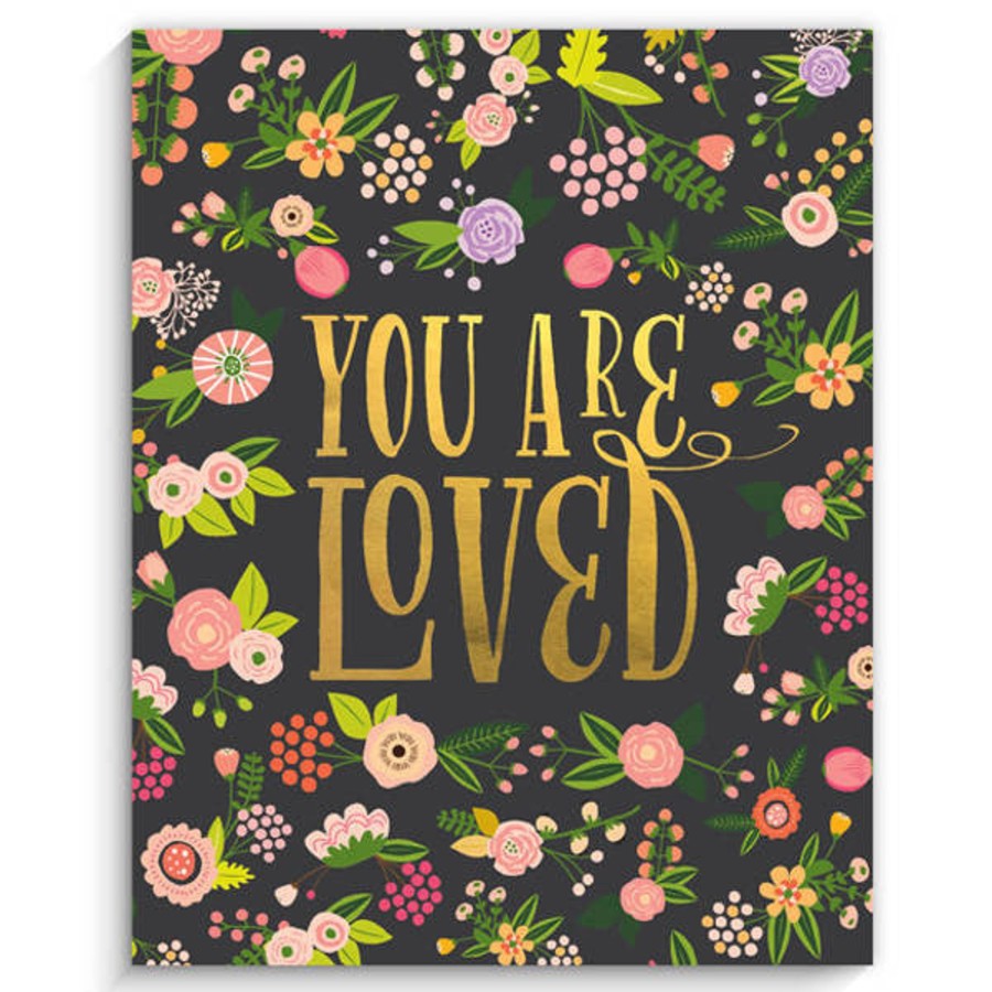 Room Decor Lucy Darling Posters & Arts | You Are Loved Art Print, Black, 8 X 10