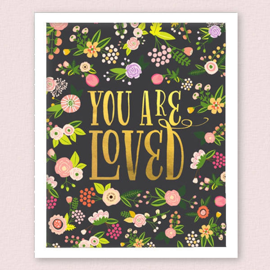 Room Decor Lucy Darling Posters & Arts | You Are Loved Art Print, Black, 8 X 10