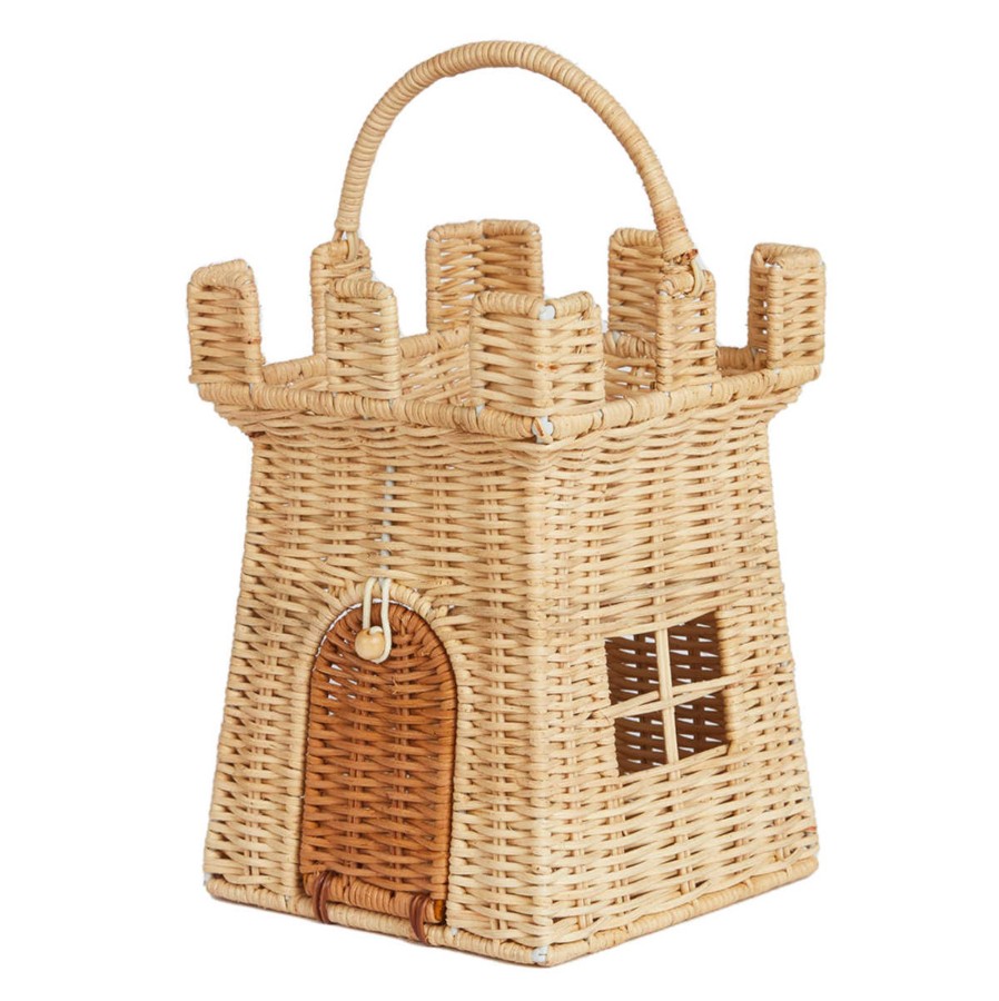 And More Olli Ella Toddler Clothes & Accessories | Olli Ella Rattan Castle Bag