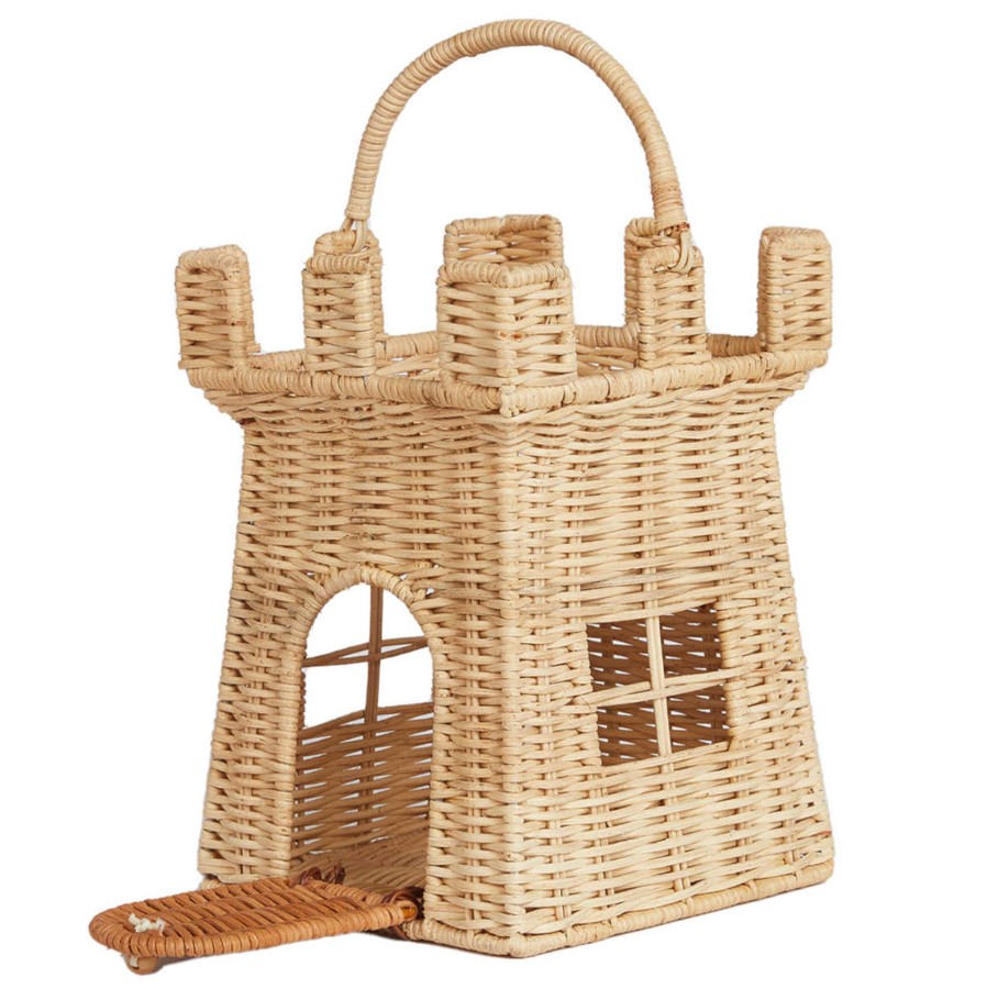 And More Olli Ella Toddler Clothes & Accessories | Olli Ella Rattan Castle Bag