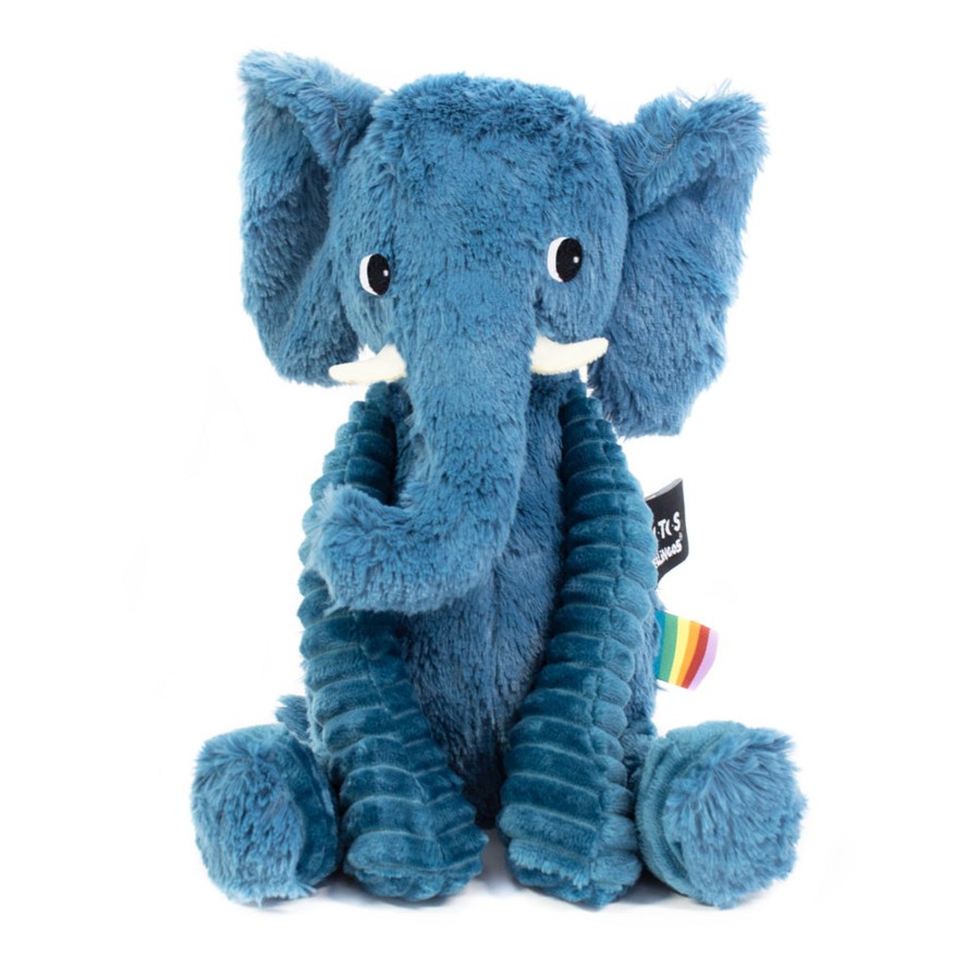 Doll Play Les Déglingos Plush Animals & Dolls | Les Deglingos Les Ptipotos, Elephant Blue