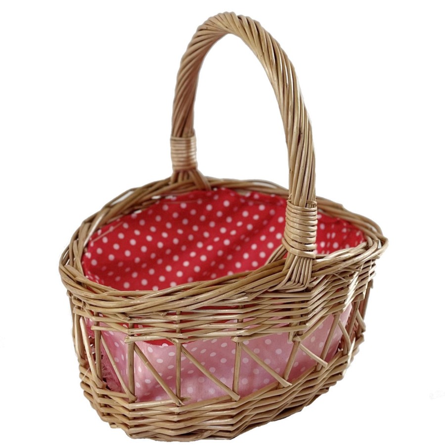 Room Decor Egmont Room Accessories | Egmont Toys Wicker Basket