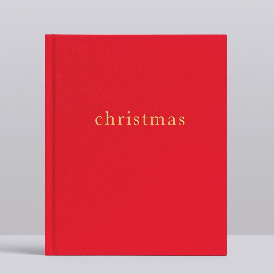 And More Write To Me Keepsakes | Family Christmas Journal, Red