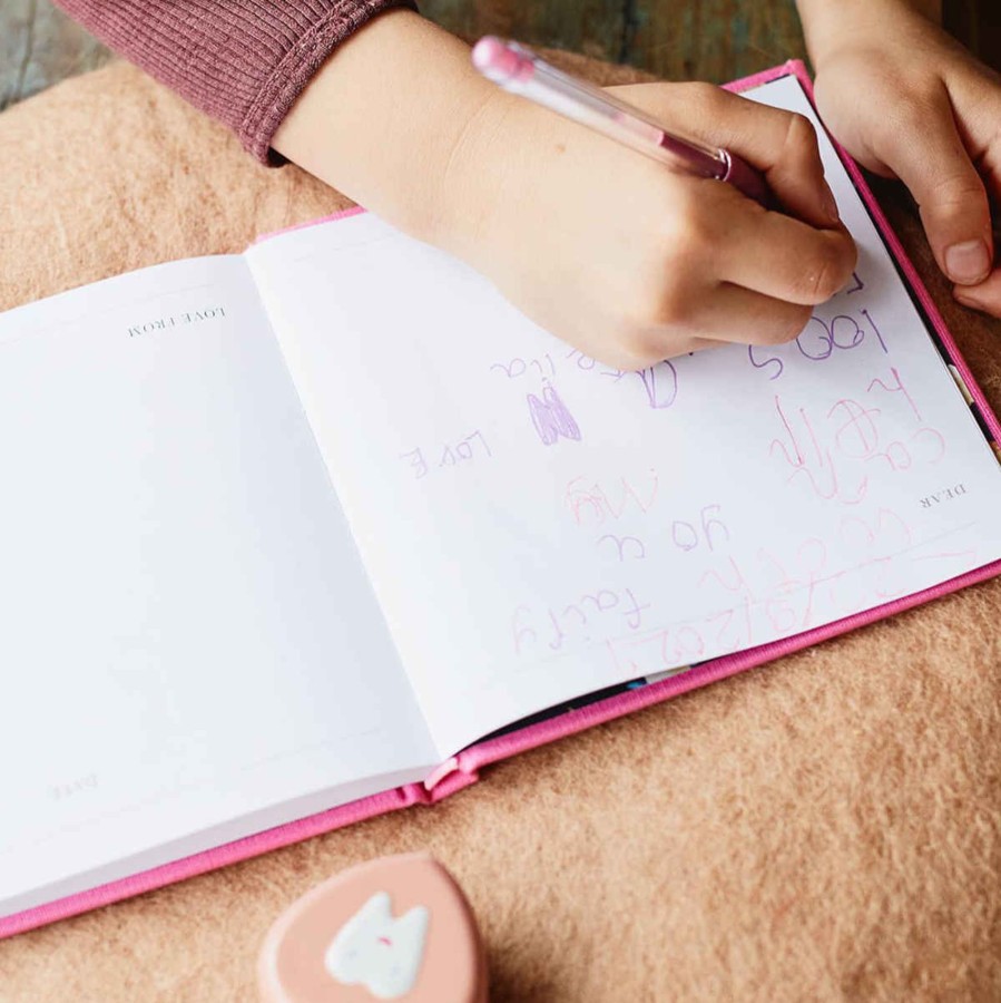 And More Write To Me Keepsakes | Tooth Fairy Letters, Pink