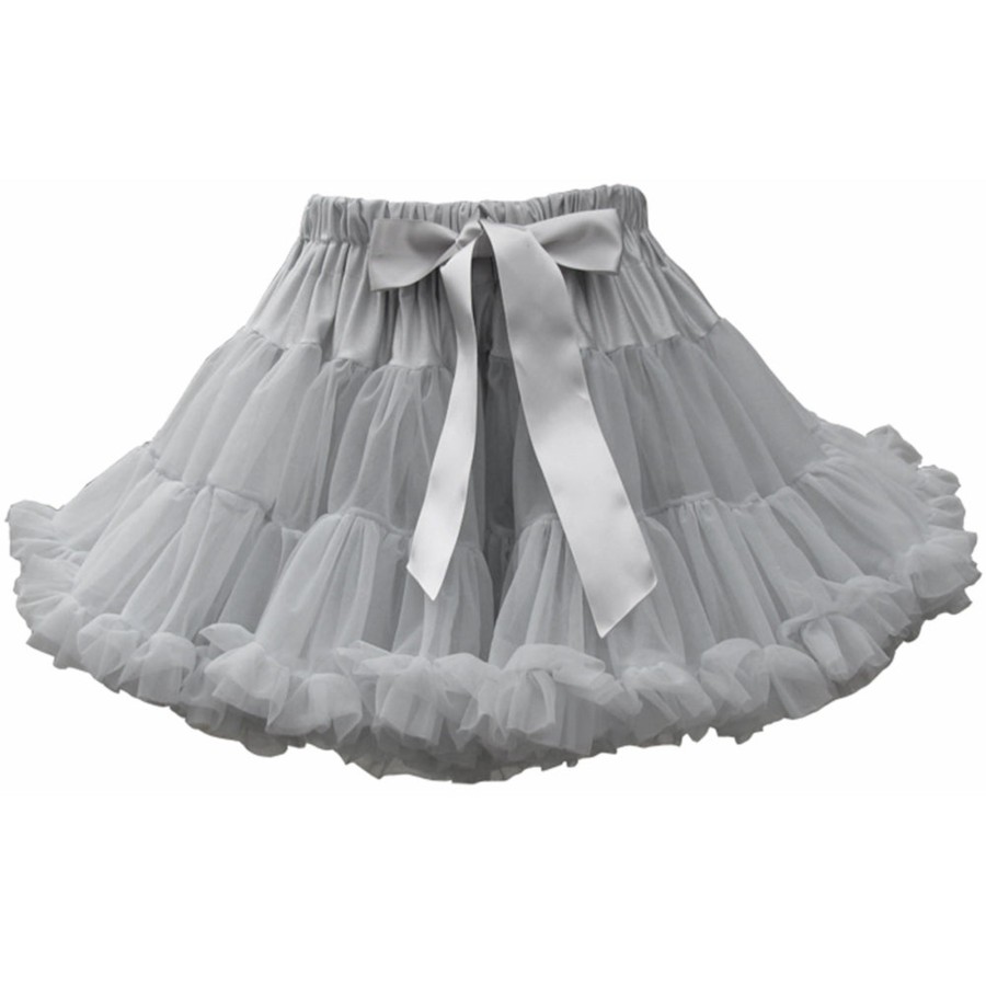 And More Bob & Blossom Toddler Clothes & Accessories | Bob & Blossom Tutu Pettiskirt, Pale Grey