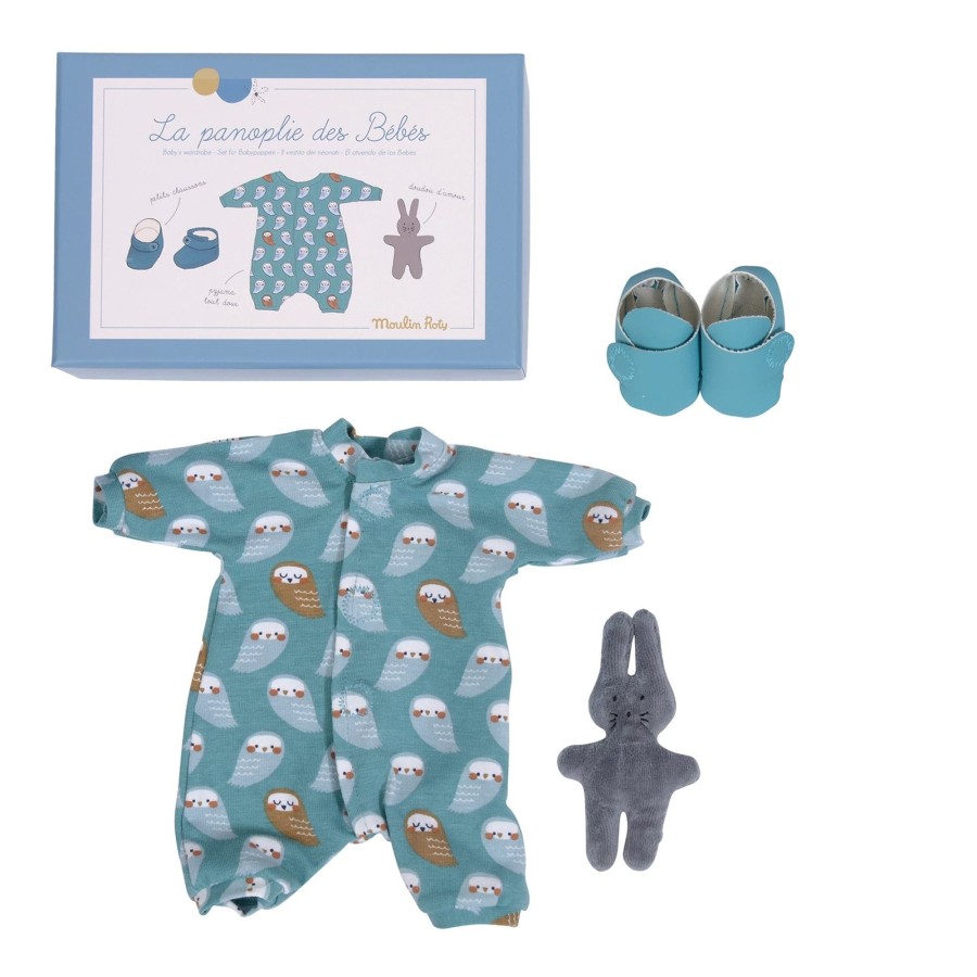 Doll Play Moulin Roty Baby Dolls & Accessories | Moulin Roty Les Bebes Baby Clothes Set