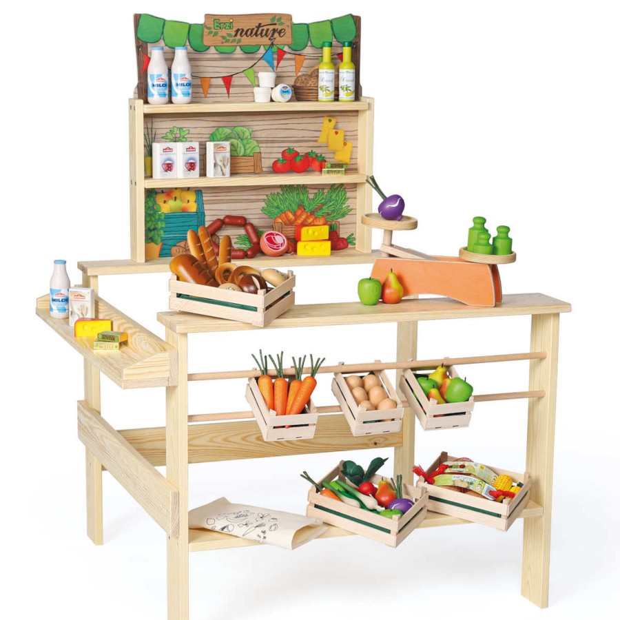 Pretend Play Erzi Pretend Food, Kitchen & Store | Erzi Wooden Play Food Sugar, Made In Germany