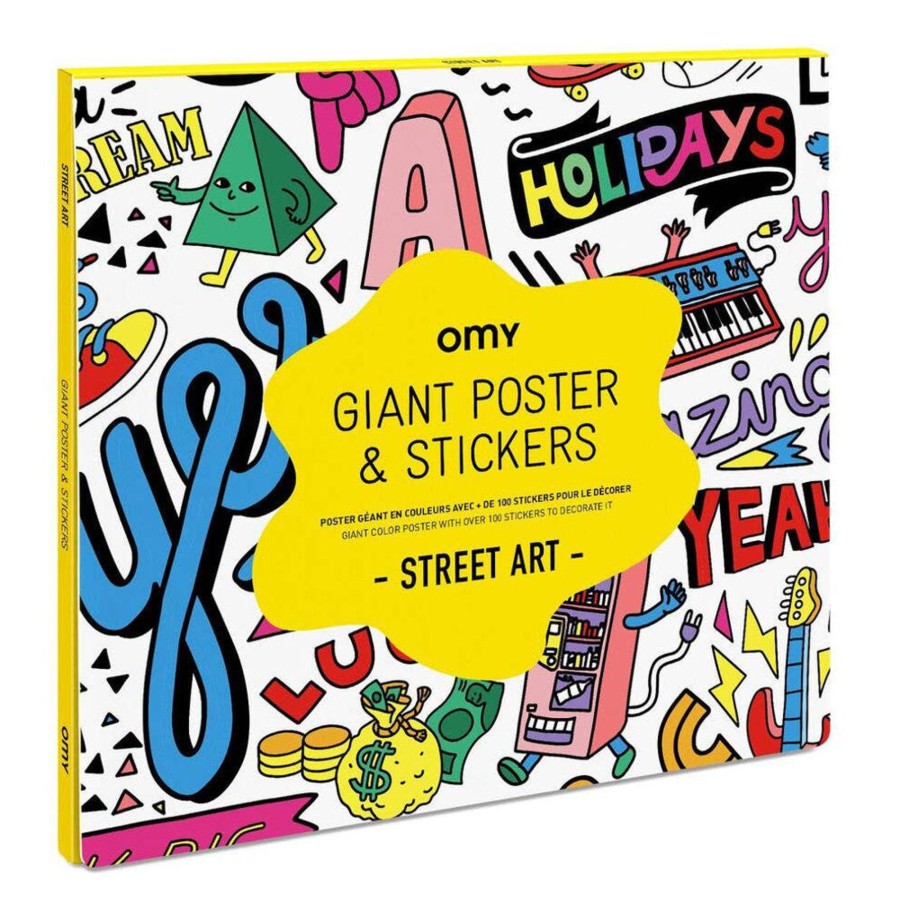 And More OMY Party | Omy Street Art Poster And Sticker