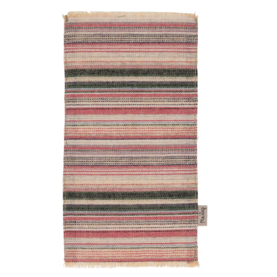 Doll Play Maileg Doll Houses & Accessories | Maileg Doll House Miniature Rug, Stripe