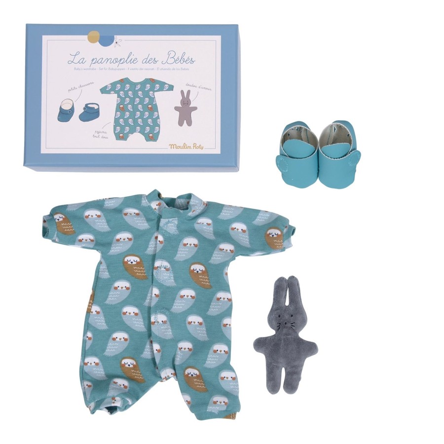 Pretend Play Moulin Roty Baby Dolls & Accessories | Moulin Roty Les Bebes Baby Clothes Set