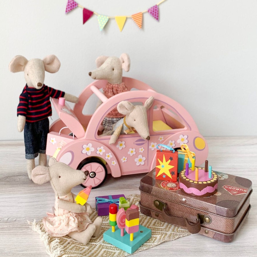 Doll Play Le Toy Van Doll Houses & Accessories | Le Toy Van Sophie'S Car