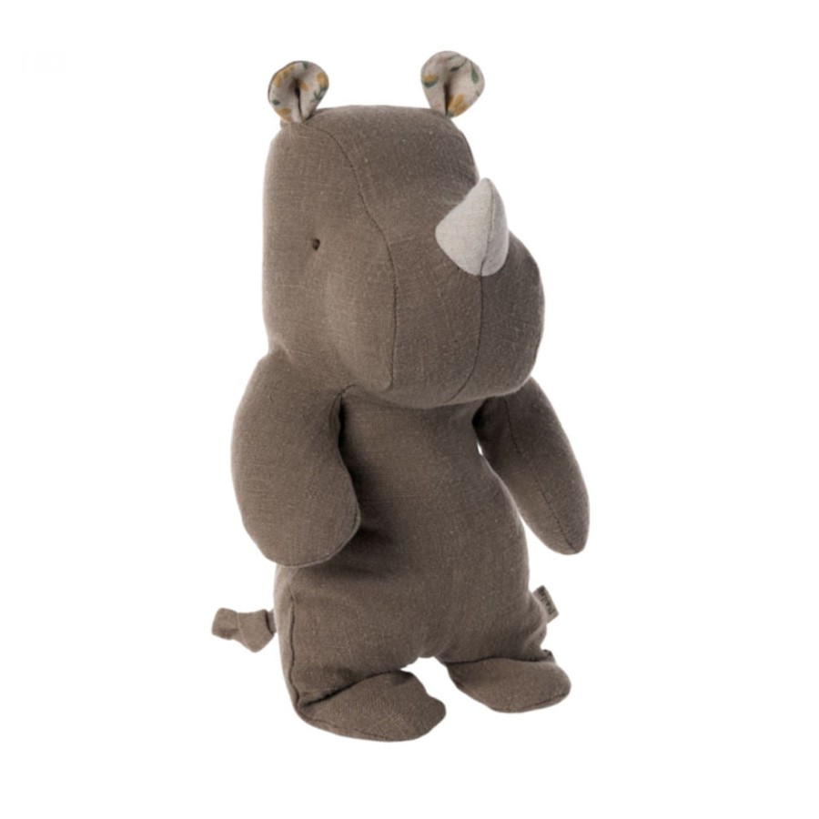 Doll Play Maileg Maileg Dolls | Maileg Small Rhino, Chocolate