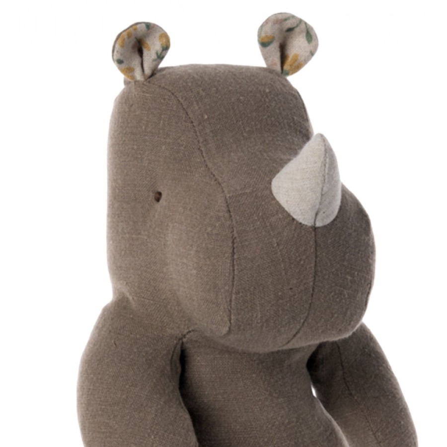 Doll Play Maileg Maileg Dolls | Maileg Small Rhino, Chocolate