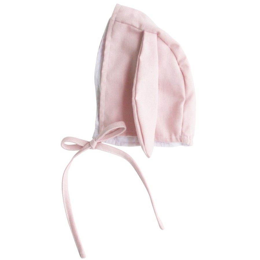 And More Alimrose Baby Clothes & Accessories | Alimrose Bunny Bonnet, Pink