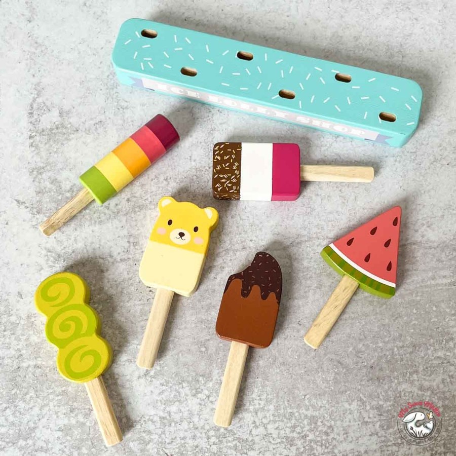 Pretend Play Tender Leaf Toys Pretend Food, Kitchen & Store | Tender Leaf Toys Ice Lolly Shop