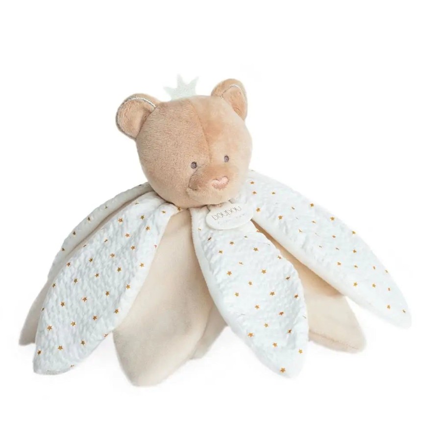 Baby Doudou et Compagnie | Doudou Et Compagnie Bear Doudou Lovey Flower Petal