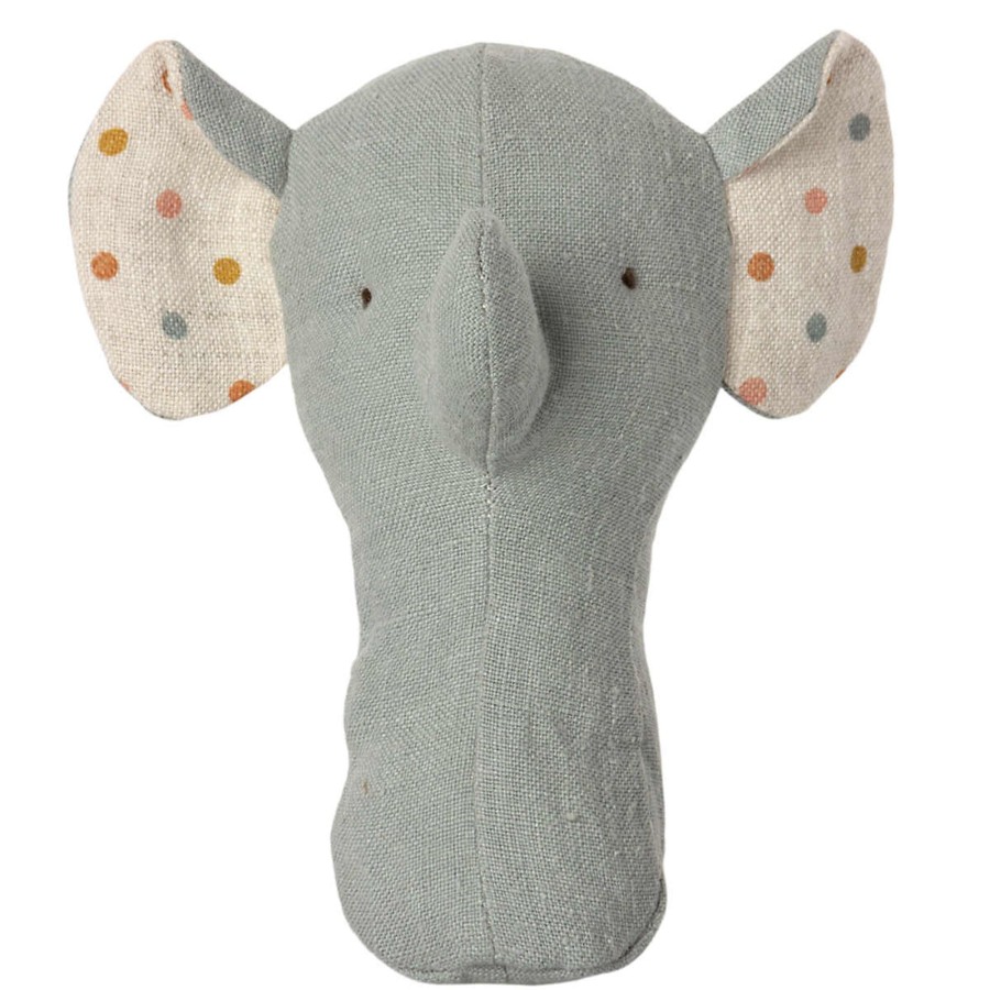 Baby Maileg | Maileg Lullaby Friends, Elephant Rattle