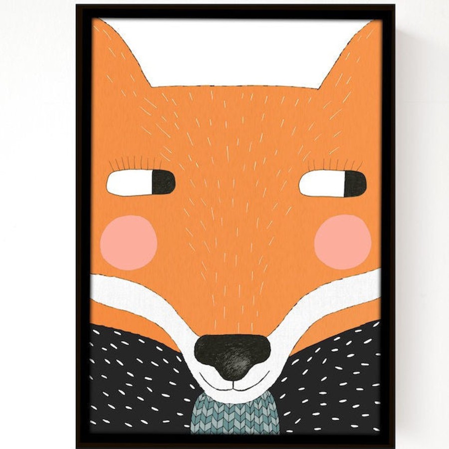 Room Decor Seventy Trees Posters & Arts | Big Fox By Kerry Layton