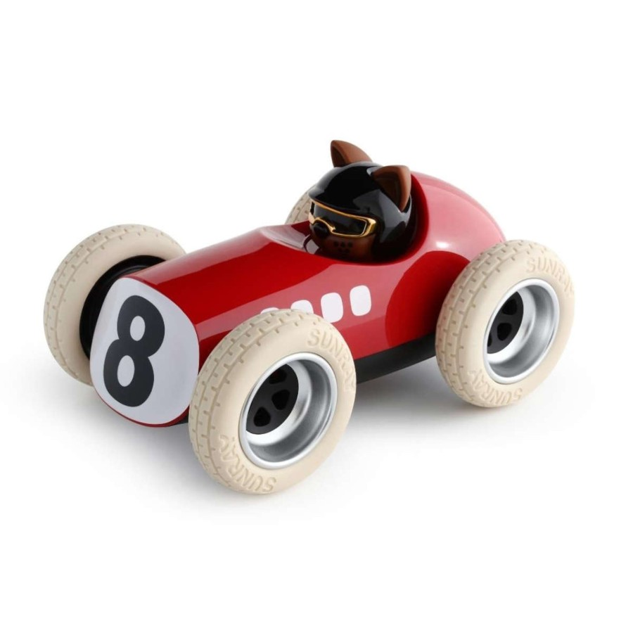 Pretend Play Playforever Cars & Trains | Playforever Egg Roadster Hardy Red