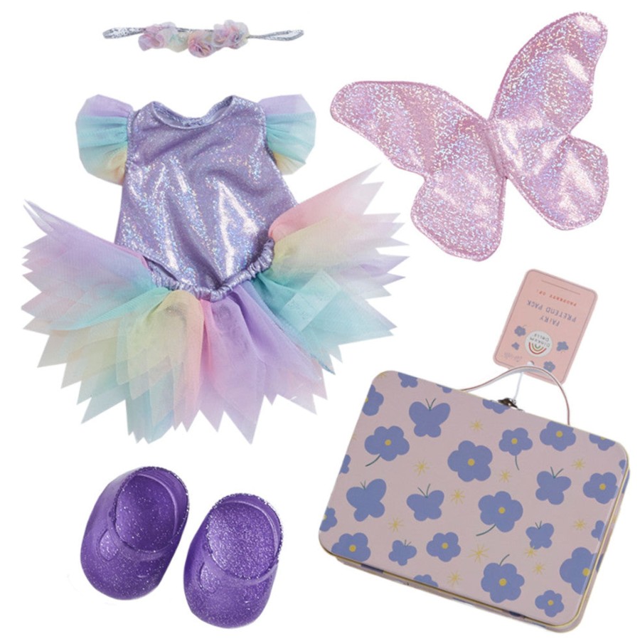 Pretend Play Olli Ella Baby Dolls & Accessories | Olli Ella Dinkum Doll Pretend Pack, Fairy