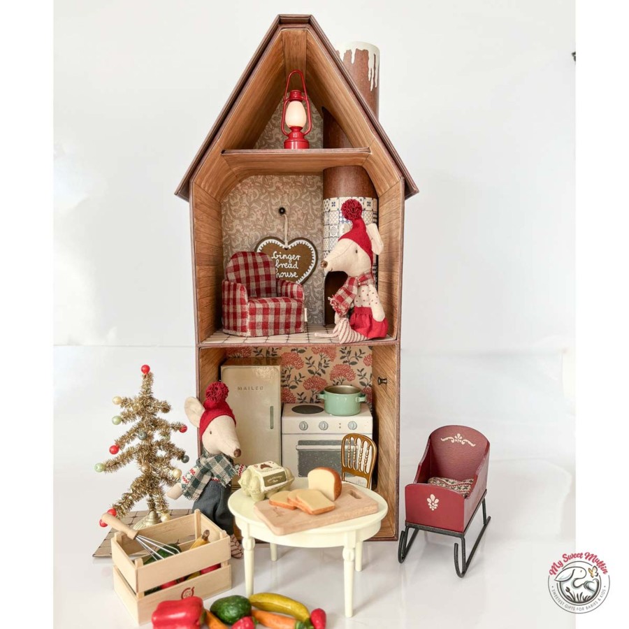 Doll Play Maileg Doll Houses & Accessories | Maileg Gingerbread House, 2023