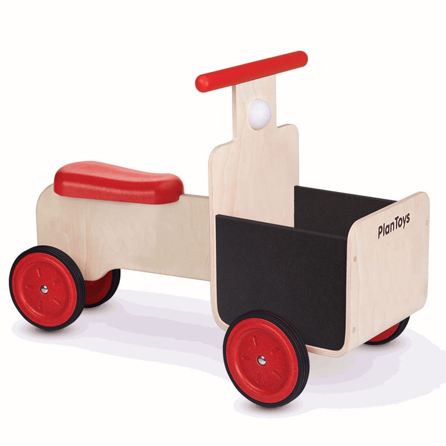 Pretend Play Plan Toys Push, Pull & Ride Toys | Plan Toys Delivery Bike