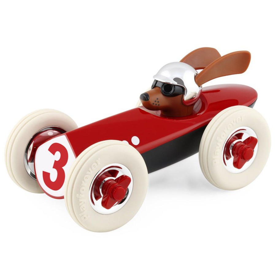 Pretend Play Playforever Cars & Trains | Playforever Rufus Patrick Roadster, Red