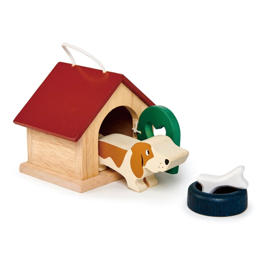 Doll Play Tender Leaf Toys Doll Houses & Accessories | Tender Leaf Toys Pet Dog Set