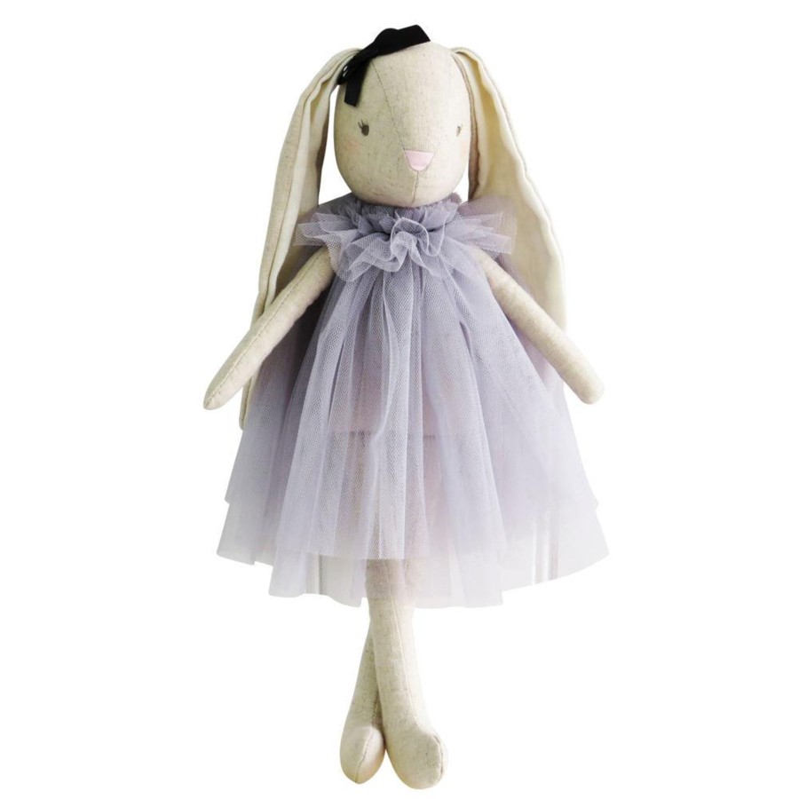 Doll Play Alimrose Plush Animals & Dolls | Alimrose Baby Beth Bunny, Lavender, 15 Inches