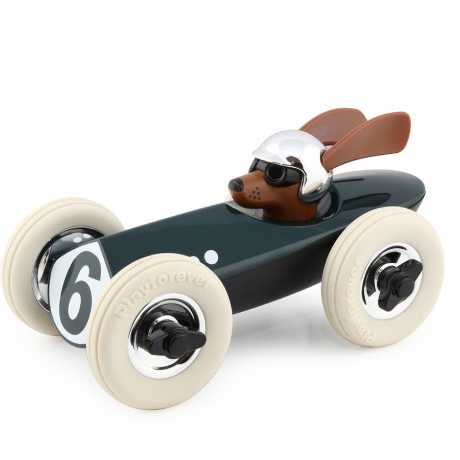 Pretend Play Playforever Cars & Trains | Playforever Rufus Weller Roadster, Green