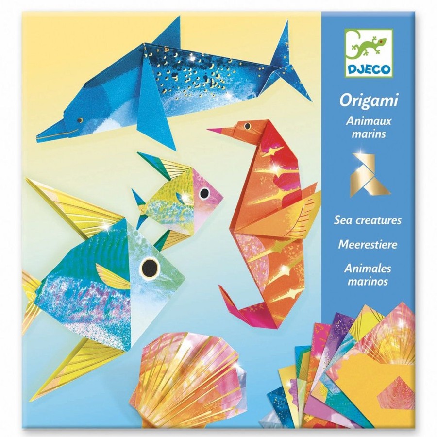 Creative Play Djeco Learning Toys | Djeco Origami Sea Creatures