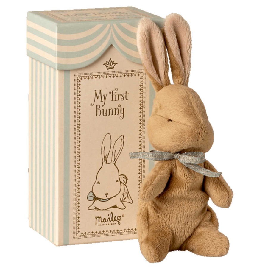 Doll Play Maileg Baby Toys | Maileg My First Bunny, Blue