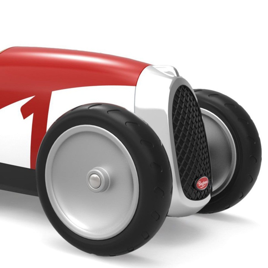 Pretend Play Baghera Cars & Trains | Baghera Mini Racing Car, Red