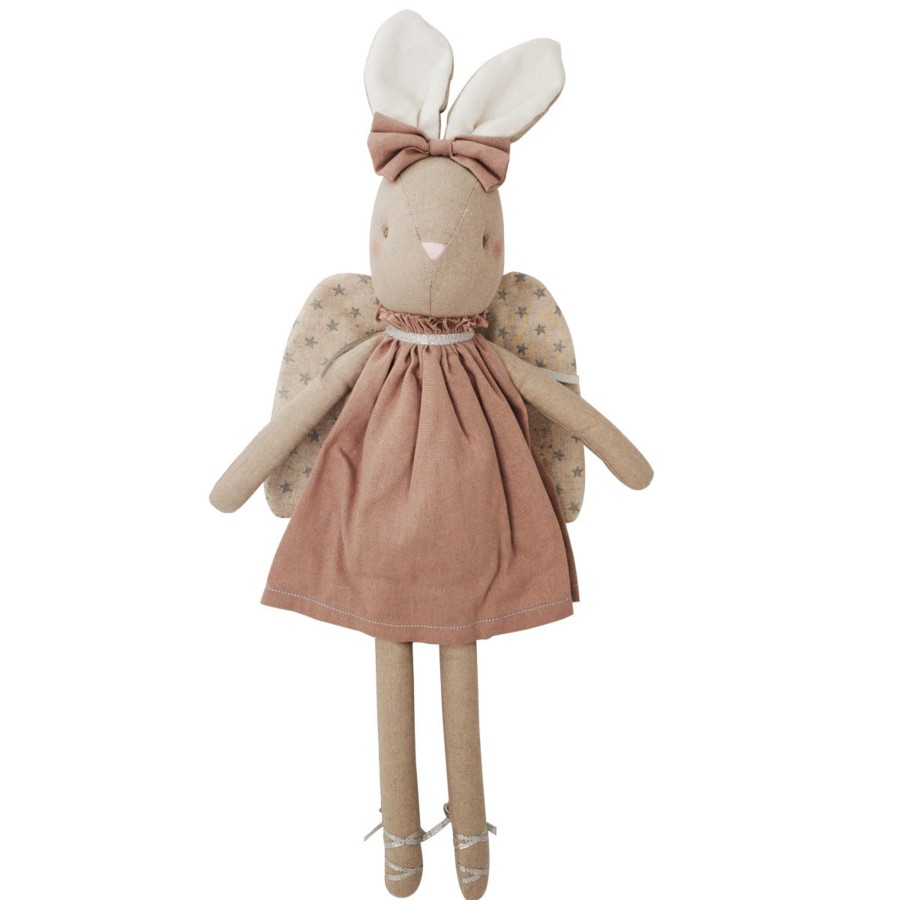 Doll Play Alimrose Plush Animals & Dolls | Alimrose Abby Angel Bunny Rose, 19 Inches