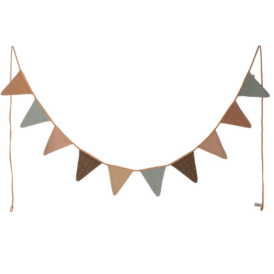 Room Decor Maileg Room Accessories | Maileg Fabric Garland, Ocher