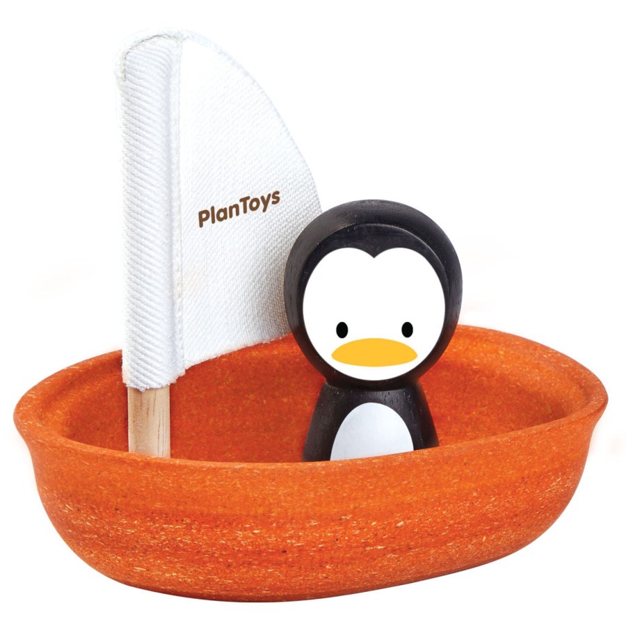 And More Plan Toys Bath Time | Plan Toys Sailing Boat, Penguin