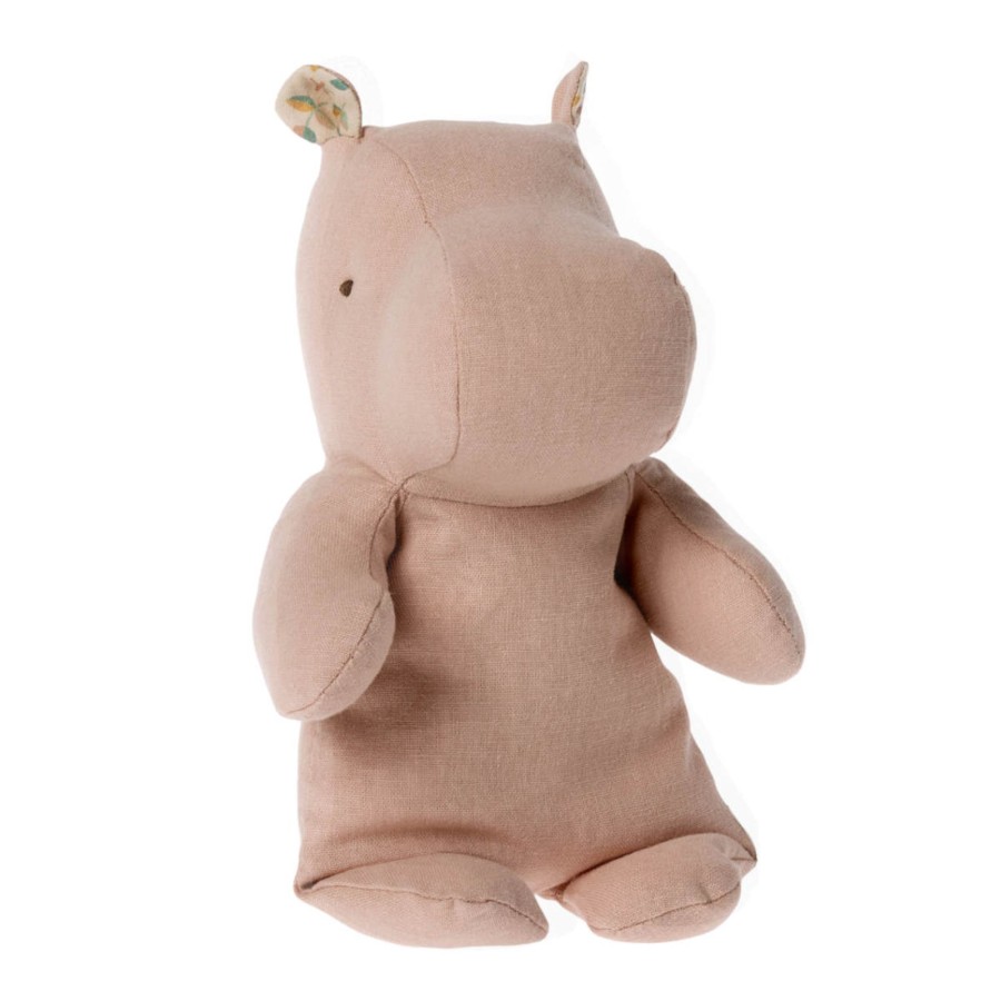 Baby Maileg | Maileg Small Hippo, Soft Rose