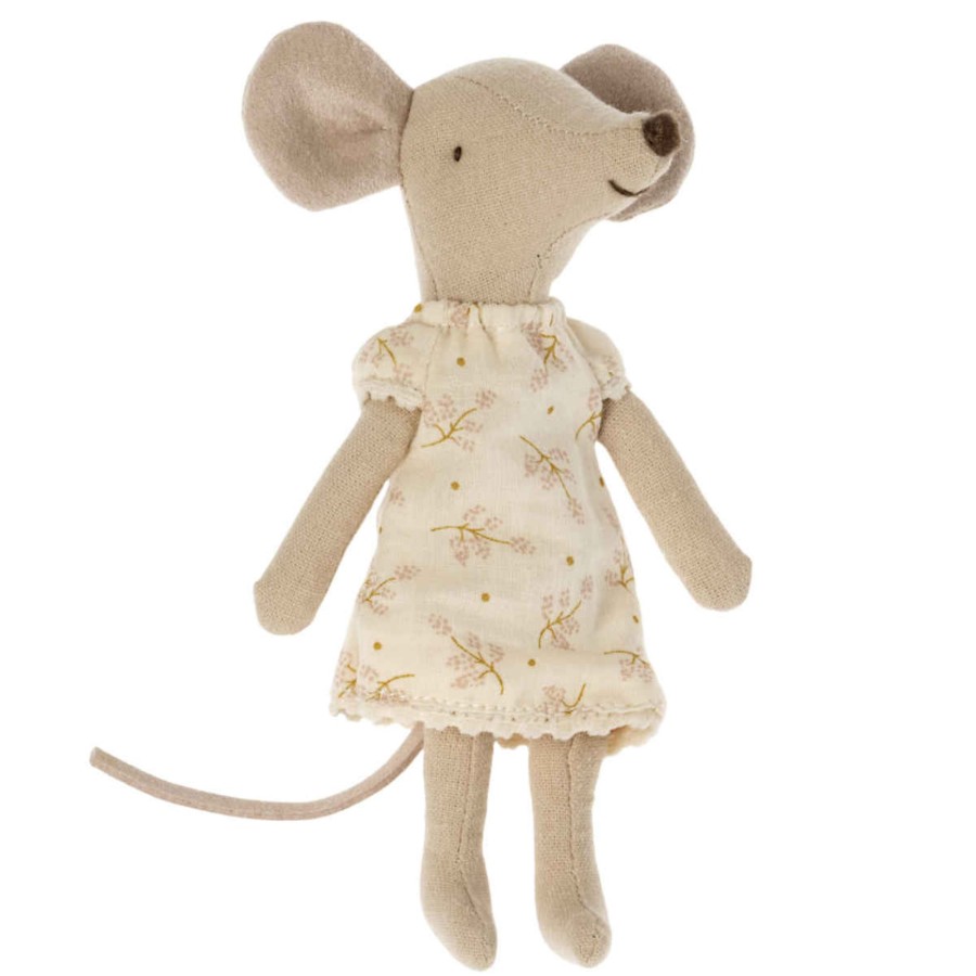 Doll Play Maileg Maileg Dolls | Maileg Nightgown For Big Sister Mouse