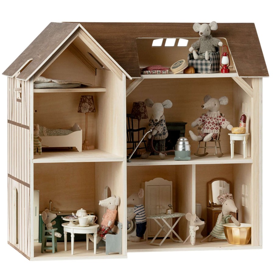 Doll Play Maileg Doll Houses & Accessories | Maileg Mouse Hole Farmhouse