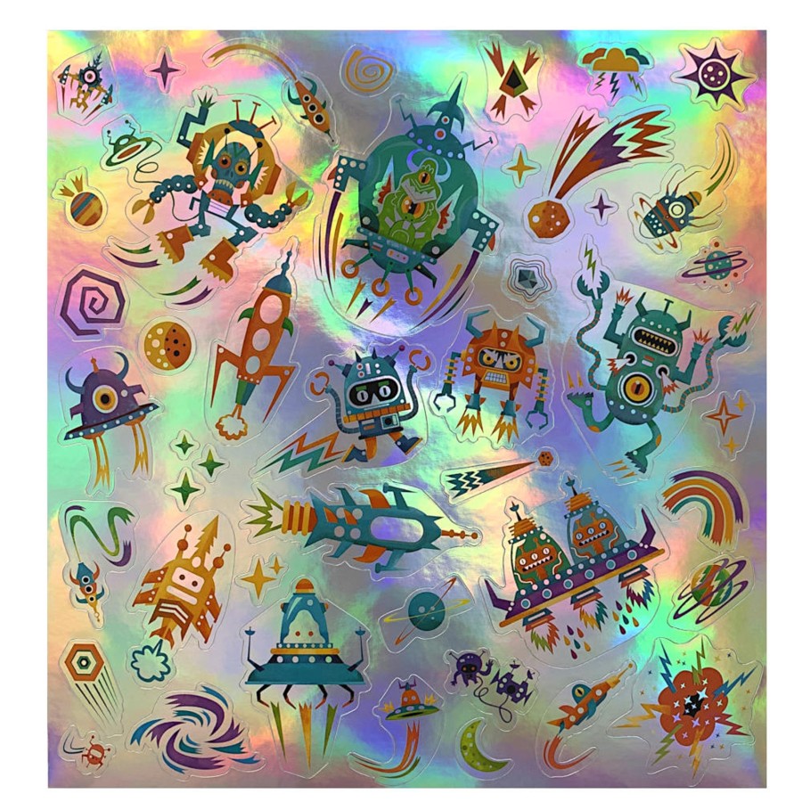 And More Djeco Party | Djeco Holographic Stickers, Intergalactic