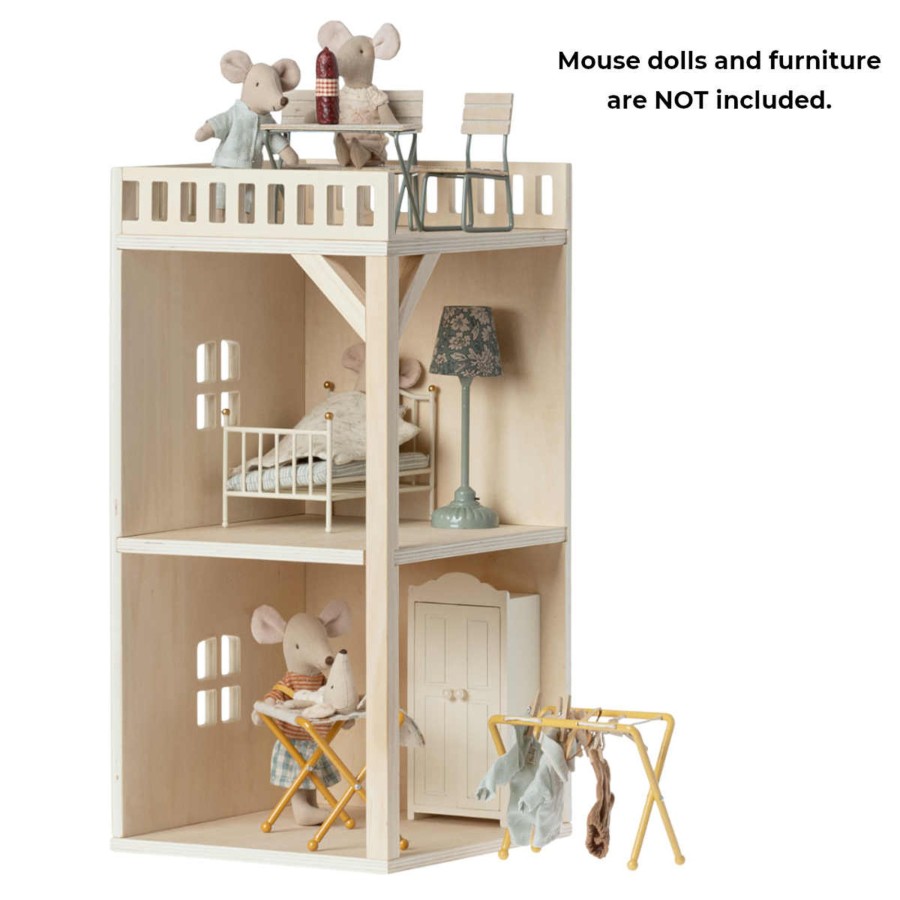 Doll Play Maileg Doll Houses & Accessories | Maileg Mouse Hole Farmhouse, Annex